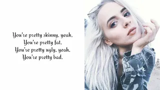 Madilyn Bailey - At Least She's Pretty (Lyrics) | She Wrote a Song Using Only Hate Comments 3