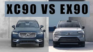 Volvo EX90 vs Volvo XC90 T8 Recharge | WHICH SHOULD YOU CHOOSE?