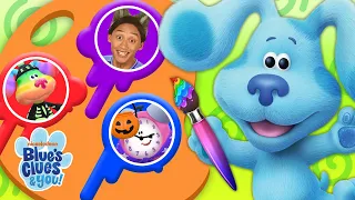 Guess the Missing Color Game: Halloween Adventures 🎃 w/ Blue & Josh | 2+ hours | Blue's Clues & You!