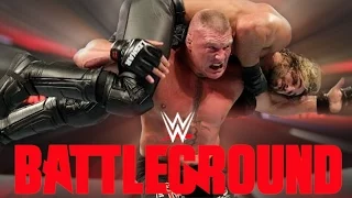 WWE Battleground 2015: Brock Lesnar vs. Seth Rollins FULL MATCH HIGHLIGHTS