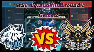 Evos Esports Vs ArchAngel Game 2 ASL 4 grand final round 1