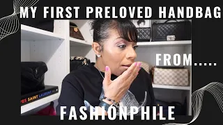 MY FIRST PRELOVED HANDBAG FROM FASHIONPHILE 🦋 UNBOXING