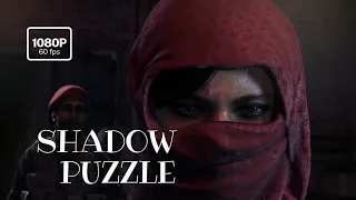 UNCHARTED THE LOST LEGACY Shadow Puzzle - shadow theater puzzle on just 10 moves