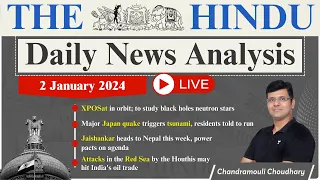 The Hindu Analysis | 2 January 2024 | Daily News Analysis UPSC | Unacademy