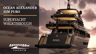Unveiling the Ocean Alexander 35m Puro Superyacht (FULL Walkthrough)