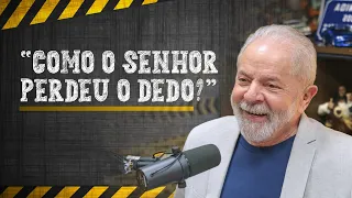 Lula no PodPah: Lula conta como perdeu o dedo