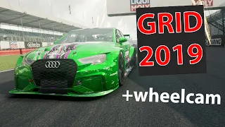 Let's play Grid 2019! - Career -  Touringcar series Part 1 with wheelcam [Ultra-wide 2K 60fps]