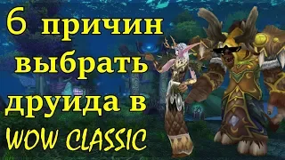 6 причин выбрать друида в WoW Classic