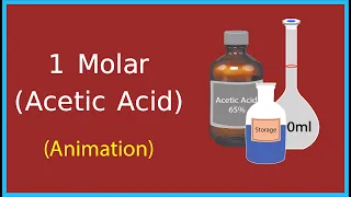 1 molar acetic acid | 1 M acetic acid