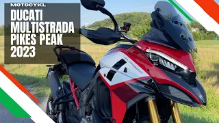 Wyczynowy turystyk czy uturystyczniony sport? - Ducati Multistrada V4 Pikes Peak 2023