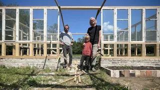 Turning Old Windows into a Victorian Greenhouse