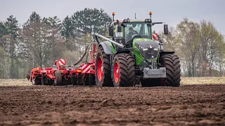 Fendt 1050 + Fendt 724, Cultivating and Potato planting / Mencke Landbouw / 2022