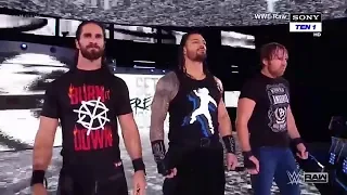 Shield Reunited RAW 2017 | Roman Reigns | Seth Rollins | Dean Ambrose