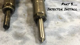 Injector install MK6 TRANSIT | injector SEAT CLEANING