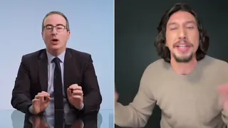 FINAL "The NEW Emmy winning John Oliver thirsty for Adam Driver Compilation" Full Complete