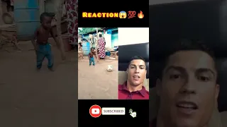 Cristiano Ronaldo Reacts 😱 #shorts