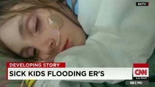 Sick kids flooding ERs