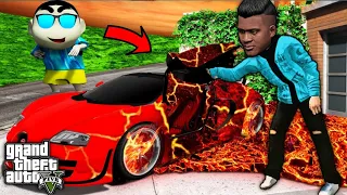 GTA5: What If Anything Franklin Touch Turn into Elementals Cars In GTA 5 || PS Gamester||