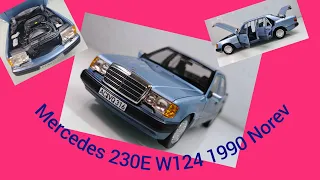 Новинка февраля 2024 Mercedes 230E W124 1990 Norev