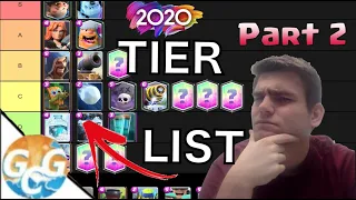 2020 Clash Royale Tier List :: All Cards Ranked Part 2