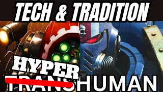 Why Space Marines are NOT Transhuman HYPOCRITES