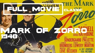 FULL MOVIE CLASSIC  |  Mark of Zorro (1940)