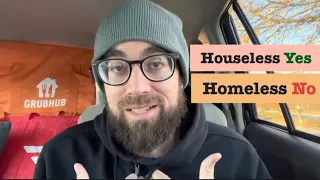 The difference between being homeless and living in a car 🚙 🏠