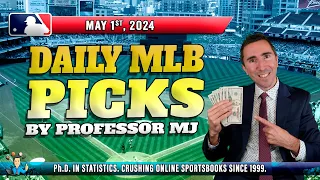 MLB DAILY PICKS | THE PROF'S PREMIUM PICK FOR TONIGHT! (May 1st) #mlbpicks