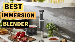 Best Immersion Blender - Top 5 Kitchen Blenders - Hand Blender Review [BUYING GUIDE]