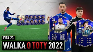 WALKA O KARTY TOTY FIFA 23 | KTO ZŁOŻY LEPSZY SKŁAD?