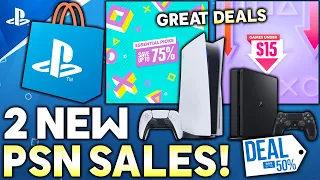 2 GREAT NEW PSN SALES LIVE RIGHT NOW - HUNDREDS OF NEW PS4/PS5 GAME DEALS!