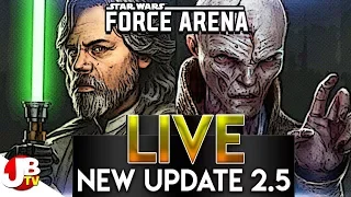 Star Wars Force Arena - BRAND NEW UPDATE - LIVE!
