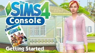 Playing The Sims 4 PS4 For the First Time // PlayStation CAS and Controls Overview (Sims 4 Console)