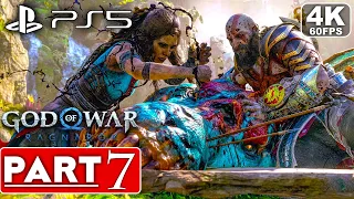 GOD OF WAR RAGNAROK Gameplay Walkthrough Part 7 FULL GAME [4K 60FPS PS5] - No Commentary