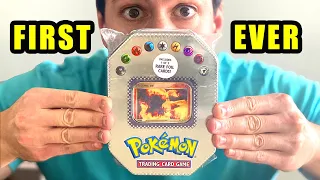 Opening THE FIRST Pokemon Cards Tin In History!