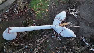 Rolling Fork Mississippi Tornado Path - Massive EF4+ storm rips through middle of town - Drone