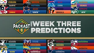 NFL Week 3 Predictions