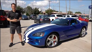 Is the 2006 Dodge Viper SRT10 a BETTER sports car than a Corvette Z06?