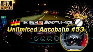 High Speed Night Drive @ German Unlimited Autobahn #53 [5k]