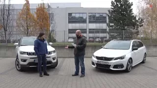 Auta bez ściemy - Jeep Compass kontra Peugeot 308 SW GT