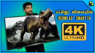 பட்ஜெட் விலையில் Redmi 43" 4K Smart TV X43 Unboxing & Review in Tamil - Loud Oli Tech