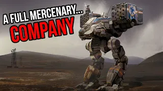 Massive Mod Finally Got Me Into Battletech.... Running a Full Merc Company