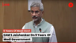 External Affairs Minister Dr. S Jaishankar Speaks On 9 Years Of Modi Government