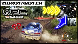 SUBARU IMPREZA WRC Kanepi Epic stage / WRC Generations Thrustmaster T300RS Triple Monitor Gameplay