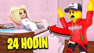 Vkradl jsem se do CIZÍHO DOMU v Robloxu...na 24 hodin!