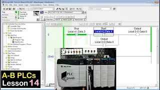 Configuring and programming an Allen Bradley Logix 5000 PLC by an Ethernet module/ ControlLogix