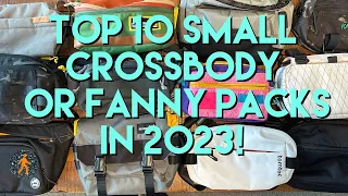 Top 10 (or 11 or 12?) Small Crossbody Bags in 2023!  Fanny Packs Bum Bags