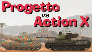 WOT Blitz Face Off || Progetto 46 vs Action X