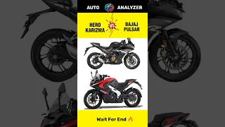 Hero Karizma XMR 210 😍 Vs Bajaj Pulsar RS 200 🤩 | Full Comparison & Review 😱 | #shorts