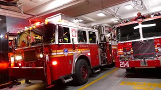 FDNY Tower Ladder! 111 responds to Box 0788